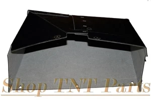 1965 1966 Chevy Bel Air Glove Box Liner With Air Gray Felt With Screws & Bumpers - Picture 1 of 1