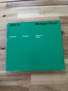 1974-75 Michigan Focus An Exhibition Of Works By Michigan Artists, Sculpture - Picture 1 of 9