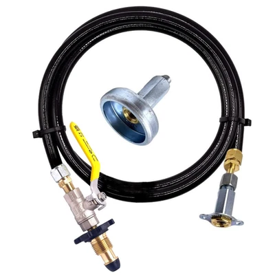 Ee.uu. & de Au Propano,Rueda Mano Suave Nariz Pol&mini Oculto Nonreturn Válvula, - Imagen 1 de 4