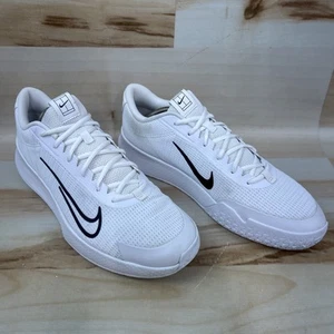Zapatos de tenis Nike Court Vapor Lite 2 para hombre talla 14 HC blancos/negros DV2018-100 - Imagen 1 de 12
