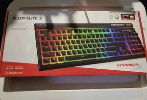 HyperX Alloy Elite 2 Mechanical Keyboard. RGB Backlit. Linear Switch. NewOpenBox - Picture 1 of 2