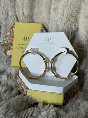 "Серьги ""Нити прибытия"" на желтое золото вечеринка с бомбой ноябрь день рождения 2025" - Изображение 1 из 4