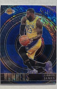 Lebron James 2020 Panini Select Select Numbers azul #2 - Imagen 1 de 2