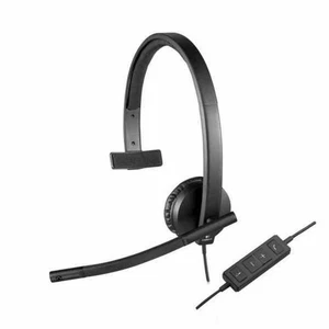 Auricolari con Microfono Logitech H570e Nero - Afbeelding 1 van 1