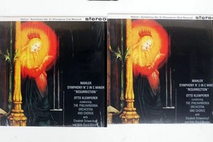 KLEMPERER MAHLER SYMPHONY WARNER CLASSICS SAX24734 Germany 2LP - Bild 1 von 3