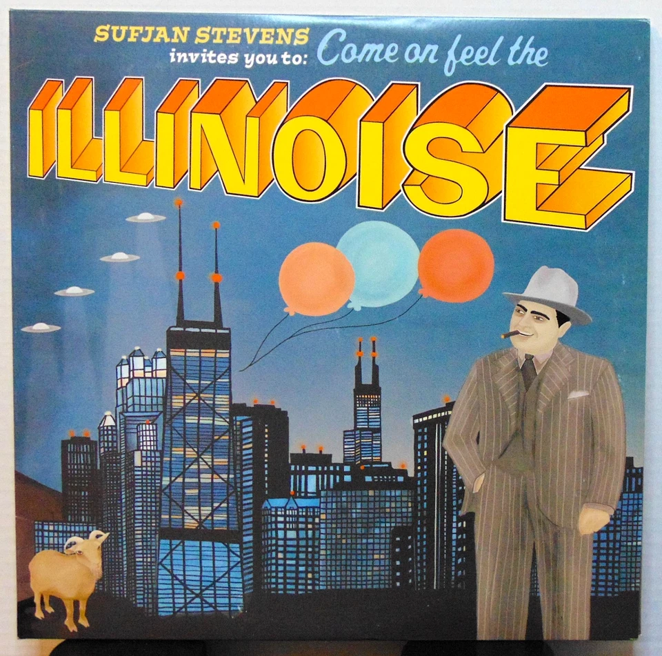 Sufjan Stevens - Come On Feel The Illinoise Asthmatic Kitty Double LP Record EX+ Foto 1 de 4