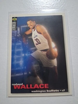 1995-96 Upper Deck Collector's Choice - Rasheed Wallace #239 (RC) - Image 1 of 2