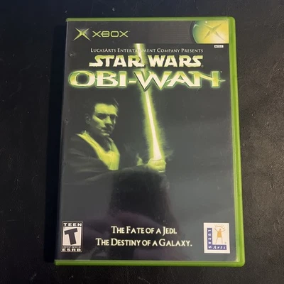 Star Wars-Obi Wan Xbox probado en caja original funcionando Foto 1 de 3
