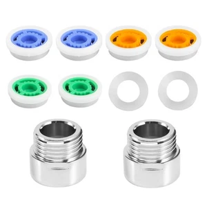 8 Pieces of Shower Flow Reducer Limiter Set, Water Restrictor, 1/2 Inch9746 - Picture 1 of 8