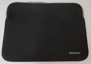 MERKURY INNOVATIONS Laptophülle schwarz Reißverschluss Cover Tasche 13,5" - Bild 1 von 11
