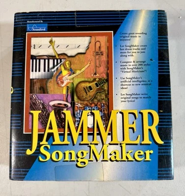 SOUNDTREK JAMMER SONGMAKER WINDOWS VINTAGE COLLECTIBLE SOFTWARE - Factory Sealed - Image 1 of 4