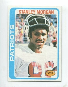 1978 Topps #361 Stanley Morgan New England Patriots Rookie - Foto 1 di 1