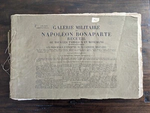 1821 "Galerie Militaire de Napoléon Bonaparte" - Incomplete Set of 36... - Imagen 1 de 18