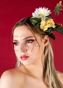 Impresión artística arriesgada foto modelo niña rubia 4x6 A1104 - Imagen 1 de 1