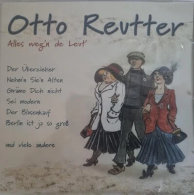 CD Otto Reutter - Alles weg'n de Leut' neu OVP - Bild 1 von 2