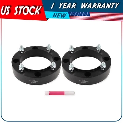 2 X 1.5" 4x156mm 3/8"-24 131mm Wheel Spacers For Polaris Ranger 400 425 500 700 - Image 1 of 4