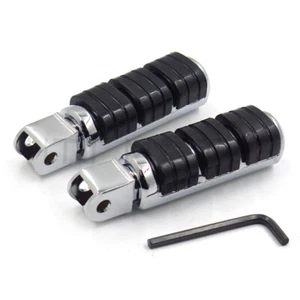 Front FootPeg For Honda VTX 1800 C F/ Shadow 1100 Sabre/Aero 750/ Magna 750 Chro - Picture 1 of 9