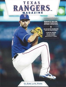 2018 Texas Rangers Program Mike Minor Volume 47 No. 11 - Picture 1 of 1