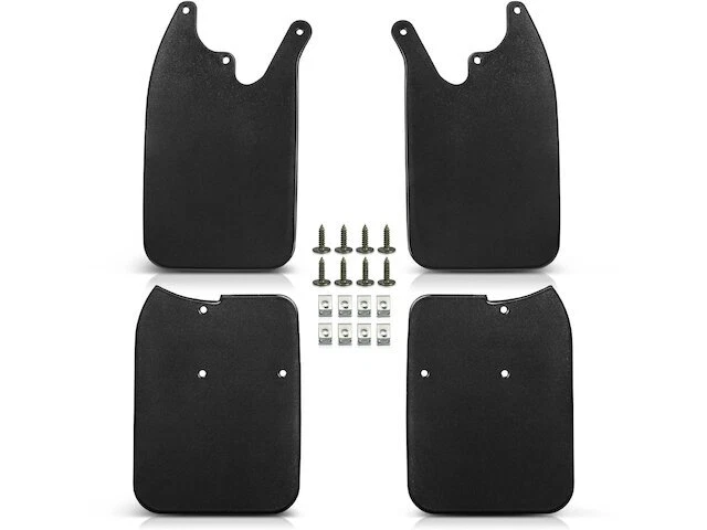 Mud Flap Kit fits Toyota Tacoma 1999-2004 Extended Cab Pickup 83KQWG - Image 1 of 1