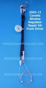 2005-13 Corvette Window Regulator Repair kit Front Driver - Picture 1 of 2