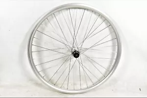 MTB REAR WHEEL 26 559–19 DUAL RIM SHIMANO FH-MC18 8/9 SPEED CASSETTE HUB SILVER - Picture 1 of 1