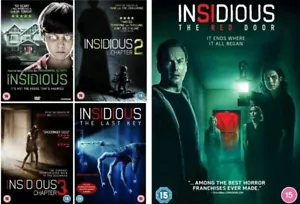 INSIDIOUS Complete 1-5 DVD Movie TEIL 1 2 3 4 5 Film Collection DVD Last Key Red - Bild 1 von 1
