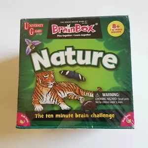 BrainBox For Kids Nature Card Game Family Holiday Fun Play Brain Challenge - Picture 1 of 3
