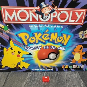 Monopoly Pokemon Sammler Ausgabe Parker Hasbro Ersatzteil Pokemon Supermarkt Rot - Picture 1 of 3