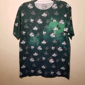 Camiseta Disney Mickey Mouse Sublimación Talla Pequeña Verde - Imagen 1 de 3