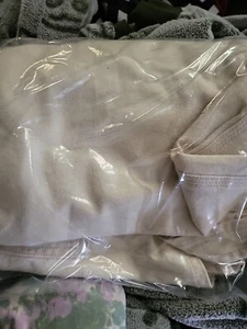 Mono con tirantes Everlane de lona crema para mujer talla 10 de gran tamaño Garden Country nuevo sin etiquetas - Imagen 1 de 1