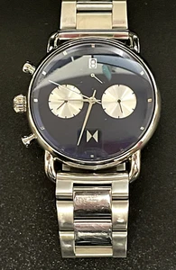 Men's MVMT Movement Exclusive Blue Face Blacktop Watch - Picture 1 of 11
