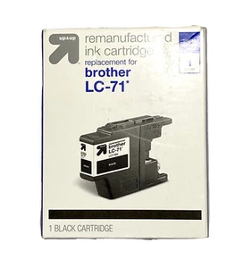 New LC-71 BROTHER Remanufactured Black Ink Cartridge by Target - Picture 1 of 3