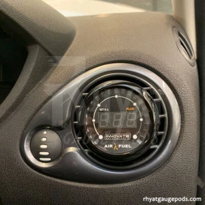 Renault Clio MK3 52mm - Supporto Porta Manometro Strumento Gauge Pod - Picture 1 of 7