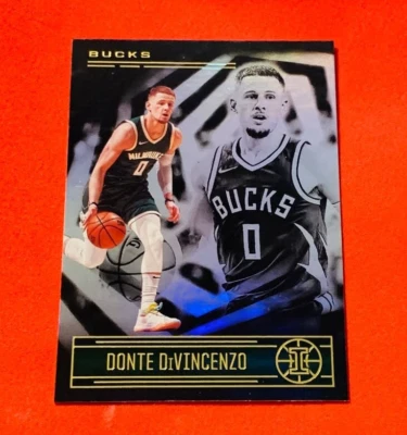 Donte DiVincenzo .. Milwaukee Bucks .. 2020-21 Illusions Base Card 87 - Image 1 of 2