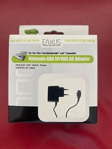 Netzteil NINTENDO DS GameBoy Advance SP Ladegerät GBA SP Adapter Ladekabel EAXUS - Bild 1 von 3
