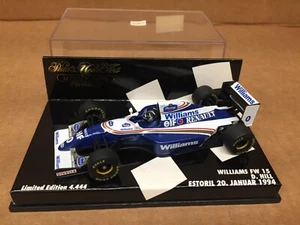 MINICHAMPS 1:43 WILLIAMS FW ELF RENAULT 15 D. HILL ESTORIL 20 JANUAR 1994 MIB - Picture 1 of 5