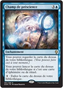 MTG Magic DOM - Precognition Field/Champ de Prescience, French/VF - Bild 1 von 1