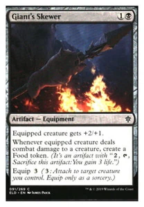 Giant's Skewer Throne of Eldraine MTG - NM+ - Bild 1 von 1