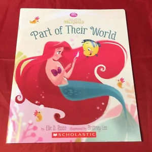 Part of Their World Disney Princess: The Little Mermaid Paperback NEW - Imagen 1 de 4