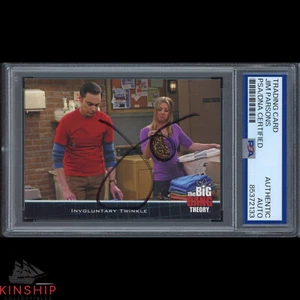 Jim Parsons signed Big Bang Theory Trading Card PSA DNA Slabbed Auto C3692 - Picture 1 of 1