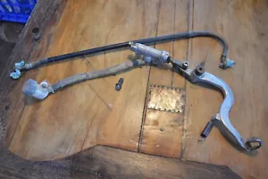 1988 Honda CR250 Dirtbike Master Cylinder Nissin,Brake Pedal,Line Parts/Repairs - Picture 1 of 8