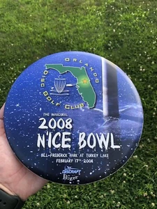New Rare 2008 ESP Buzzz Discraft Disc Full Color Buzz 167- Nice Bowl Turkey - Picture 1 of 4