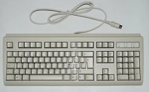 PC AT DIN 5NMB RT5157TW Keyboard White New - Picture 1 of 1