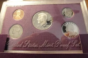 1989 Uncirculated US Mint Proof Set - Picture 1 of 2