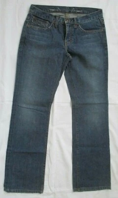 JEANS DENIM AZUL BOLSILLOS BORDADOS DUARTE - TALLA 31 Foto 1 de 4