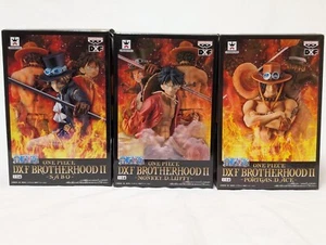 One Piece Figure DXF BROTHERHOOD II Luffy Ace Sabo Banpresto Anime Goods Lot 3 - Picture 1 of 14