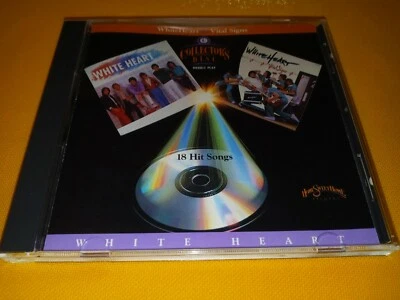WHITE HEART - Whiteheart Double White Heart & Vital Signs -  1989 CD -  RARE/OOP - Image 1 of 2