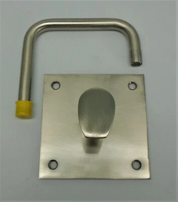  Grifo de una sola palanca de montaje en pared GYRO G9932SN níquel satinado Whitehaus #BR52 Foto 1 de 4