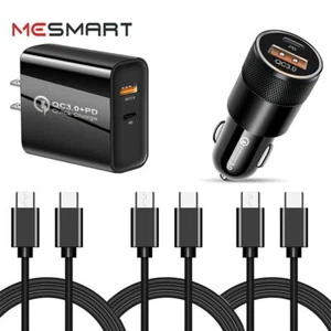 For Nokia X100 G400 5G XR20 C100 C110 Fast USB C Wall Car Charger Type C Cable - Picture 1 of 37