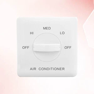 Thermische Kontrolle Fan-Coil-Dreistufenregler Panel-Lüftersteuerung - Afbeelding 1 van 11